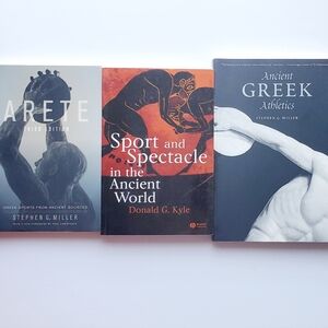 Three books on Ancient Greece - Ancient Greek Sports And Athletics History